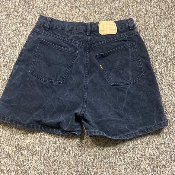 VG 80s Levi’s 550 Orange Tab International Jeans 💯 Cotton Shorts Jeans Sz WL 32 - Picture 8 of 16